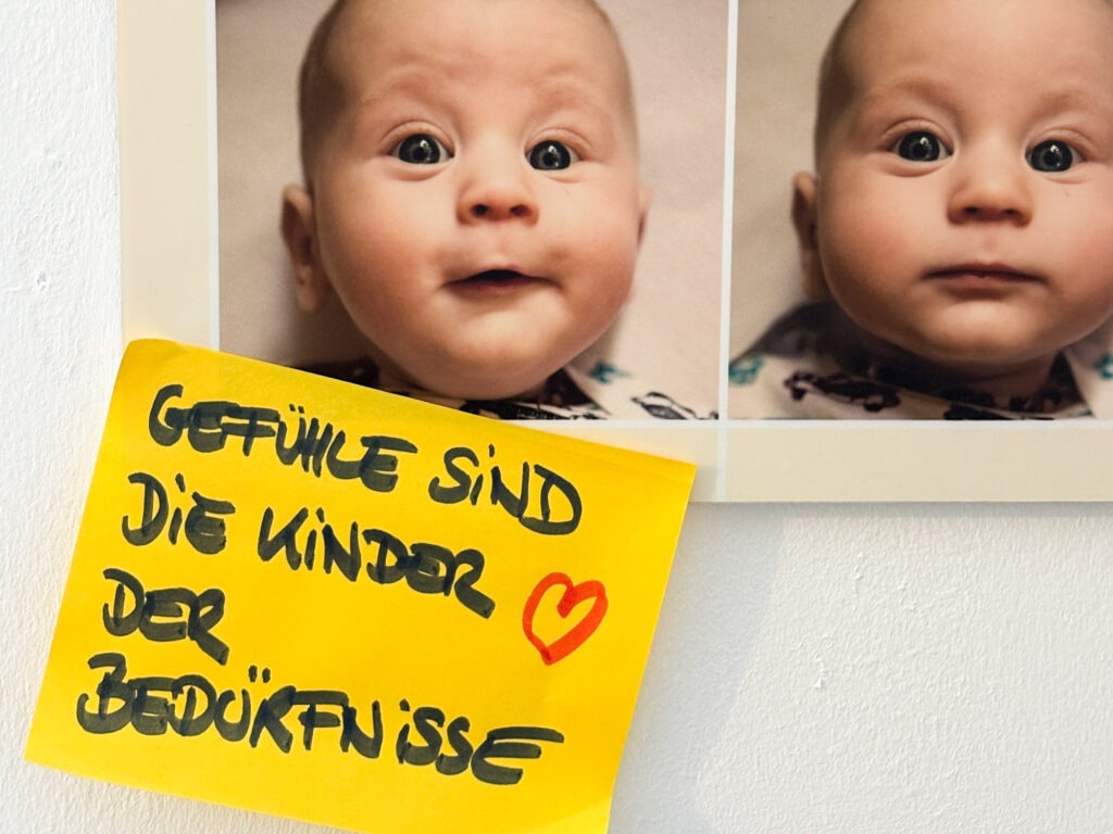 Gefühle sidn die Kinder der Bedürfnisse, ein Bild aus dem coaching MUTRAUM in Hamburg